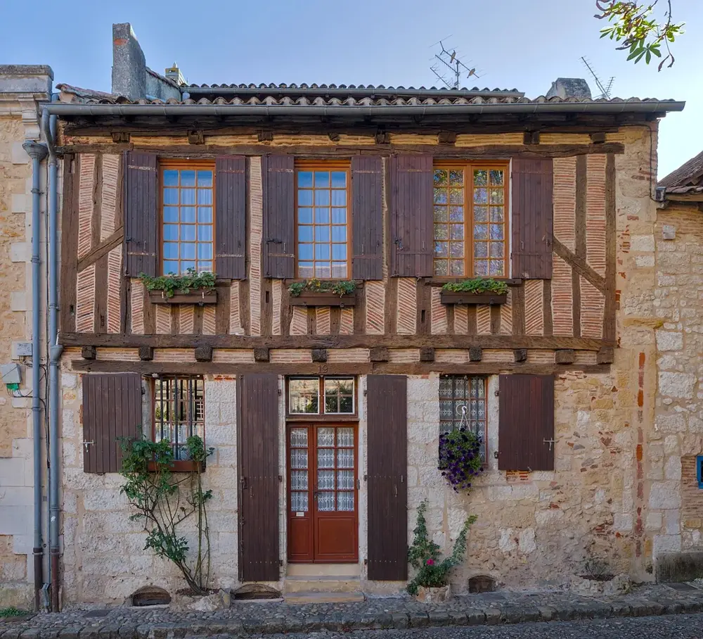 Bergerac - Timber framed house
